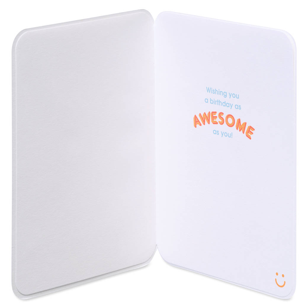 As Awesome As You Retro 16th Birthday Greeting Card