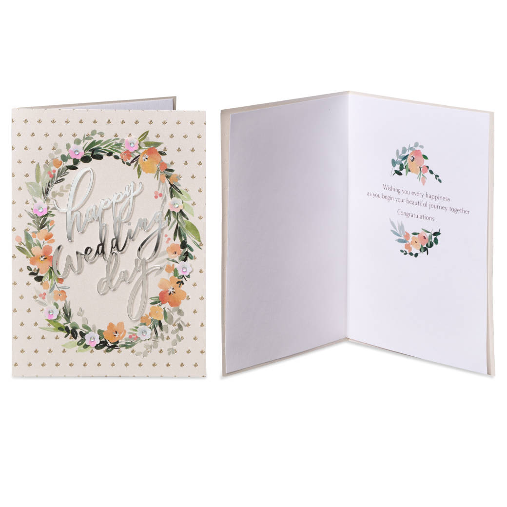 6-Count Wedding Celebrations Greeting Card Assortment Image 6