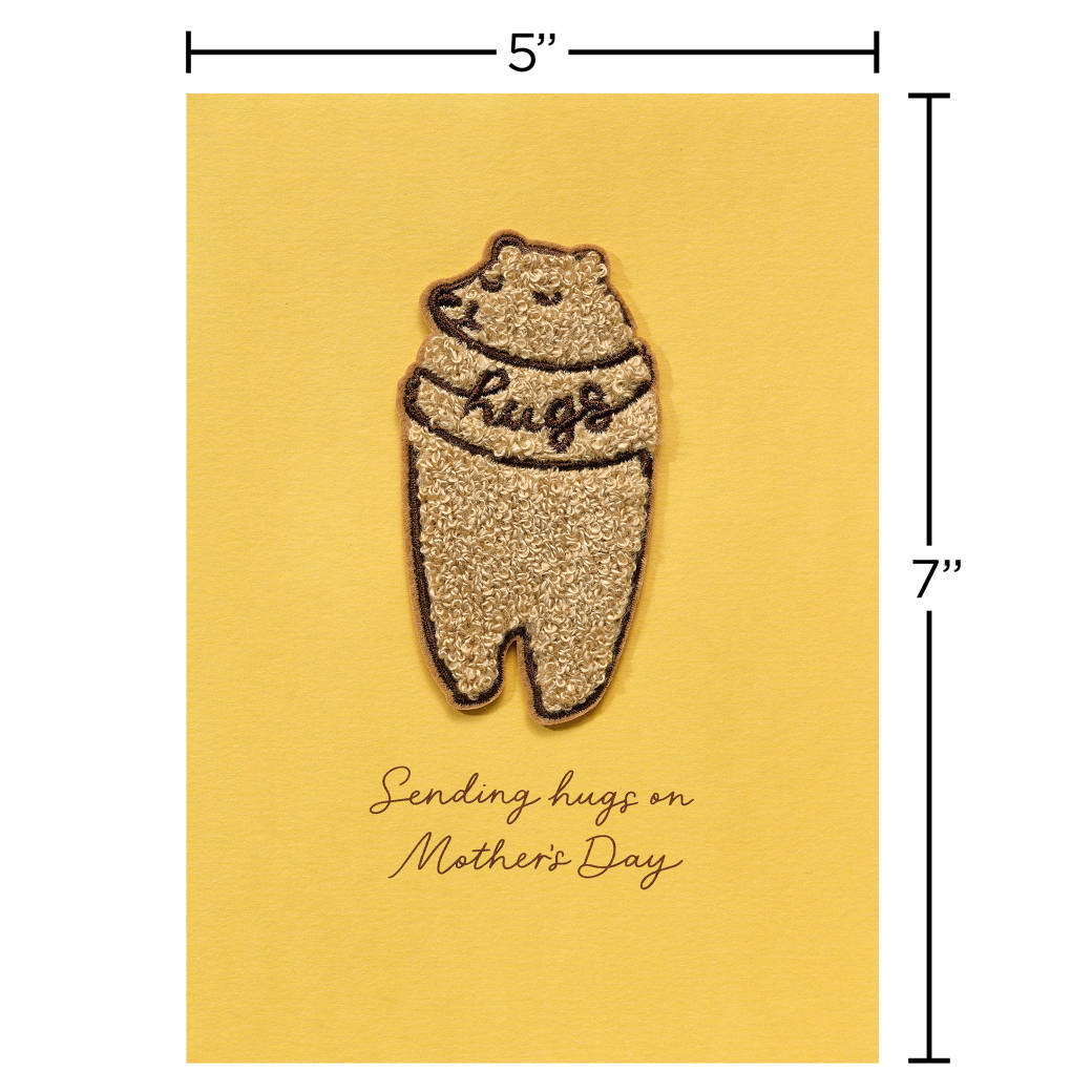 Sending Hugs Mother's Day Greeting Card