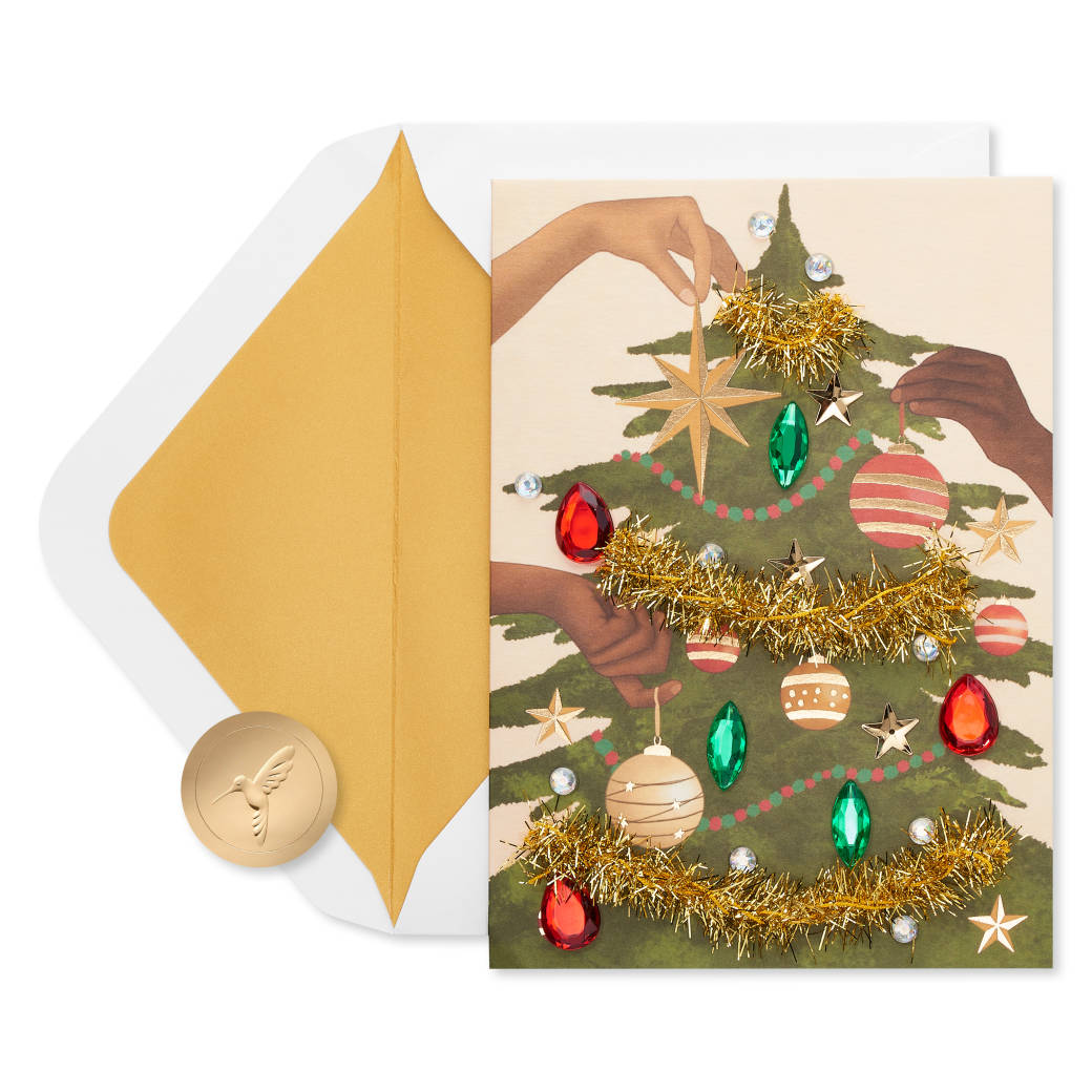 Family, Friends, Love Christmas Greeting Card Image 1