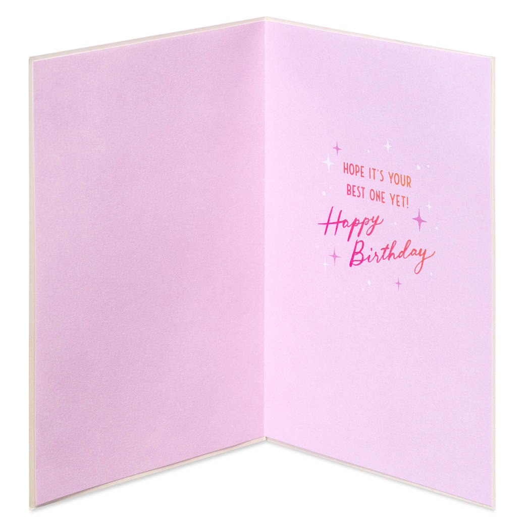 Best One Yet Sweet Sixteen Birthday Greeting Card