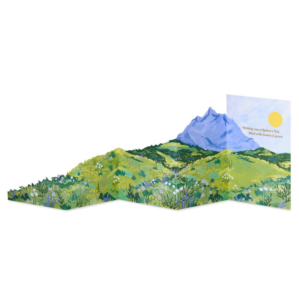 Beauty & Peace Displayable Mother's Day Greeting Card Image 2