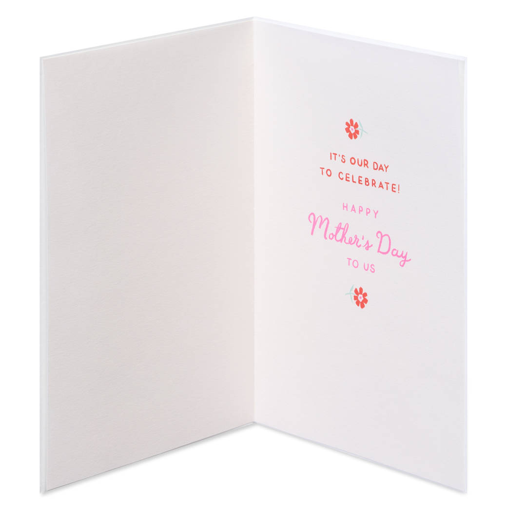 Our Day to Celebrate Mother's Day Greeting Card from Mother Image 2