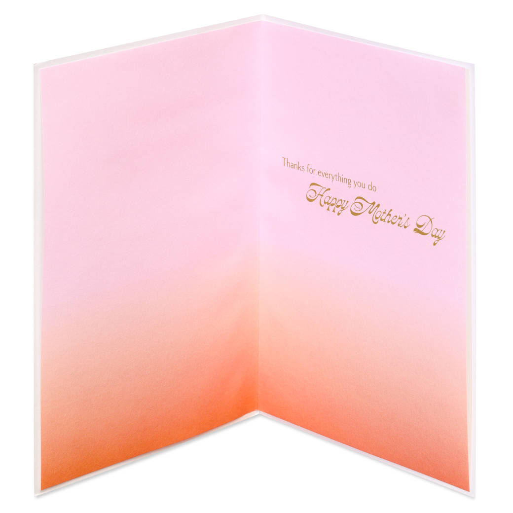 Thanks for Everything Mother's Day Greeting Card