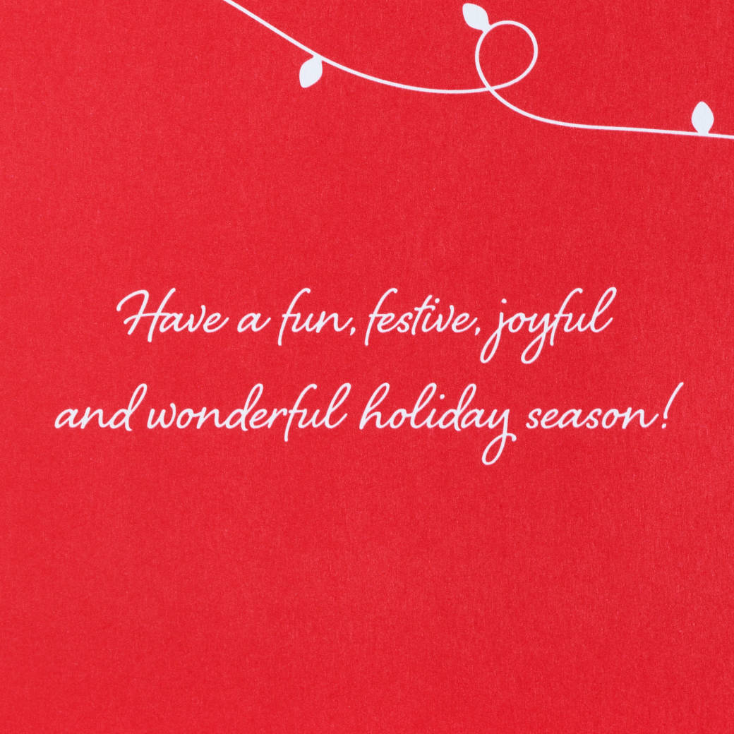 Fun & Festive Christmas Greeting Card