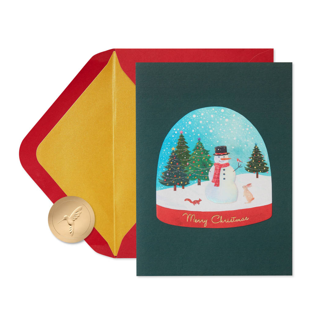  Joy and Wonder Christmas Boxed Cards with Envelopes, 12-Count