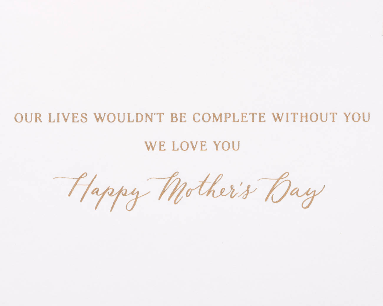 The Heart of Our Family Mother's Day Greeting Card for Wife Image 3