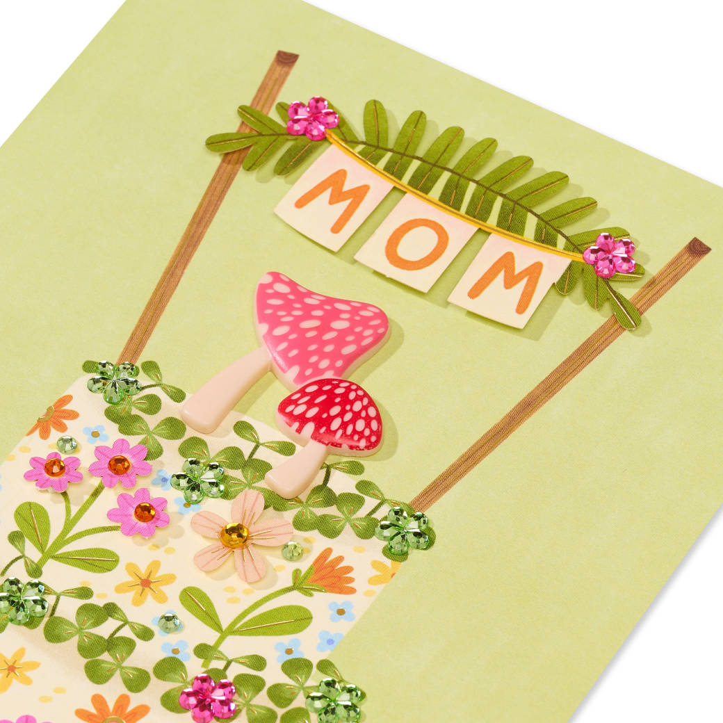 Mushroom In My Heart Birthday Greeting Card for Mom Image 6