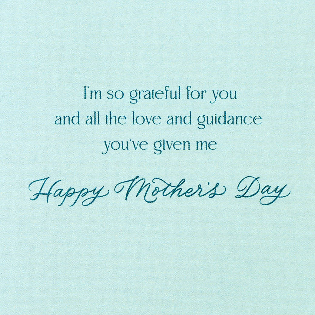Grateful for You Mother's Day Greeting Card