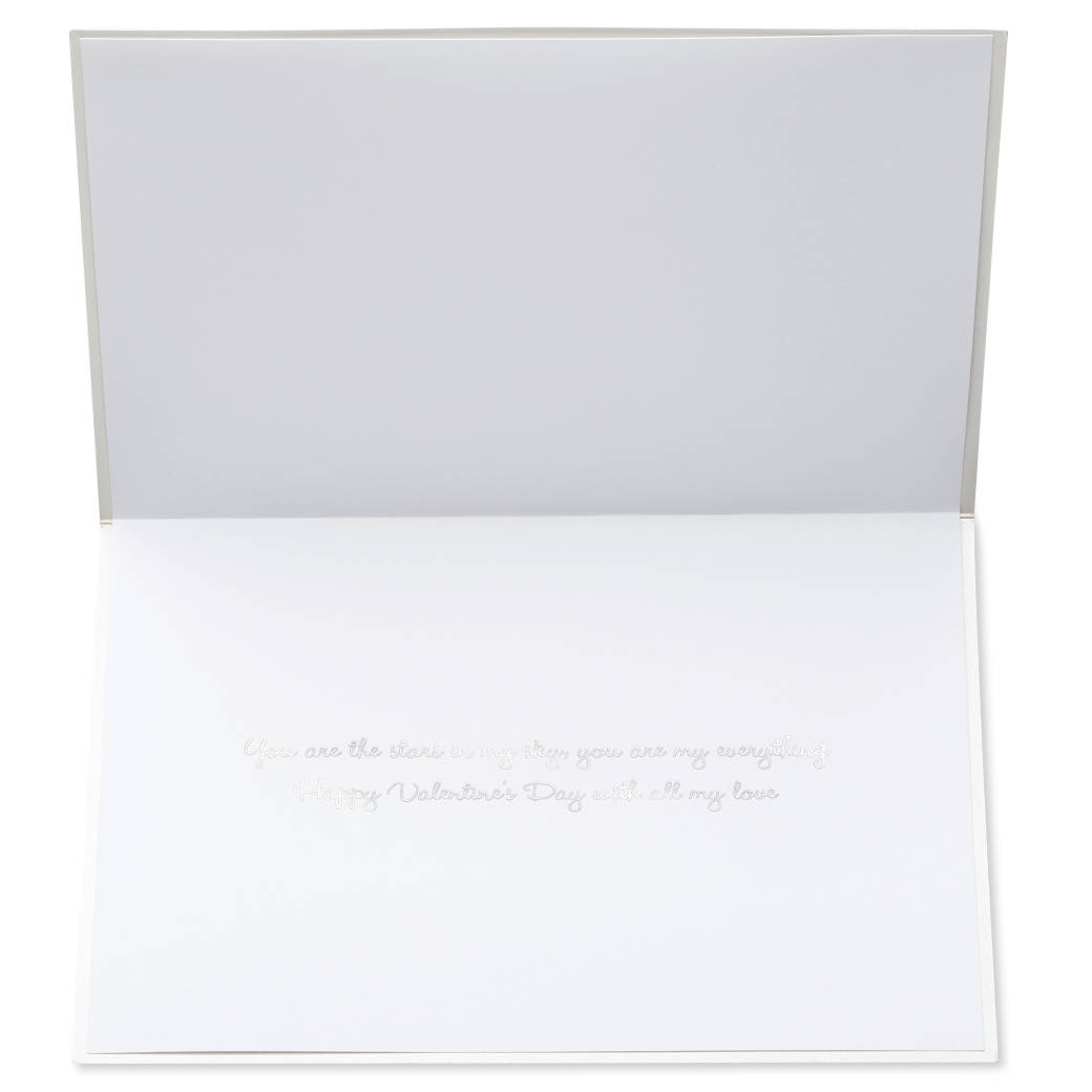 Star Crossed Lovers Valentine's Day Greeting Card