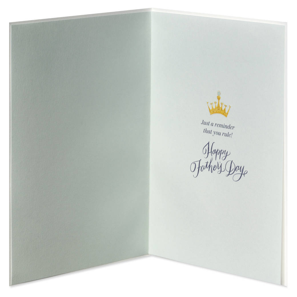 You Rule Father's Day Greeting Card Image 2