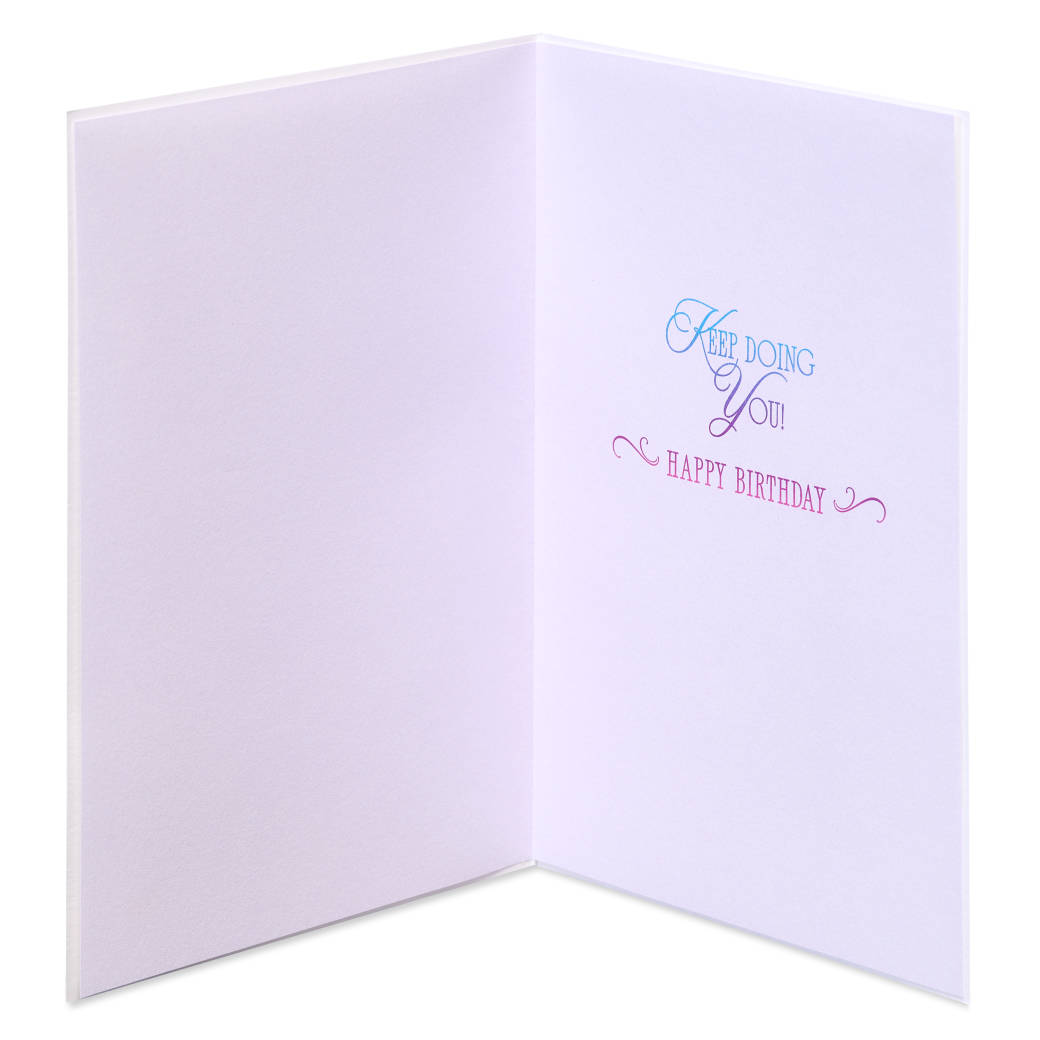 Keep Doing You 40th Birthday Greeting Card