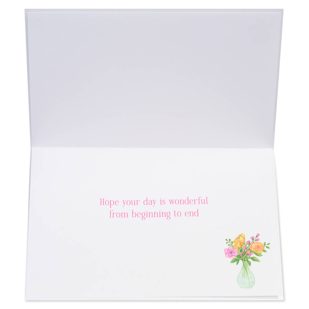 Beginning to End Mother's Day Greeting Card- Designed by Bella Pilar Image 2