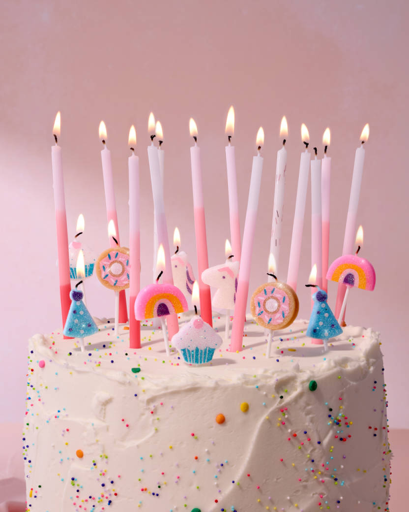 Unicorn Magic Birthday Candles 10-Count
