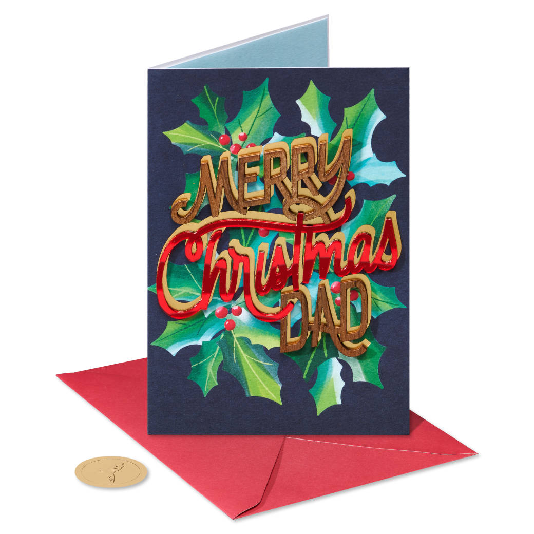 Amazing Dad Like You Christmas Greeting Card for Dad