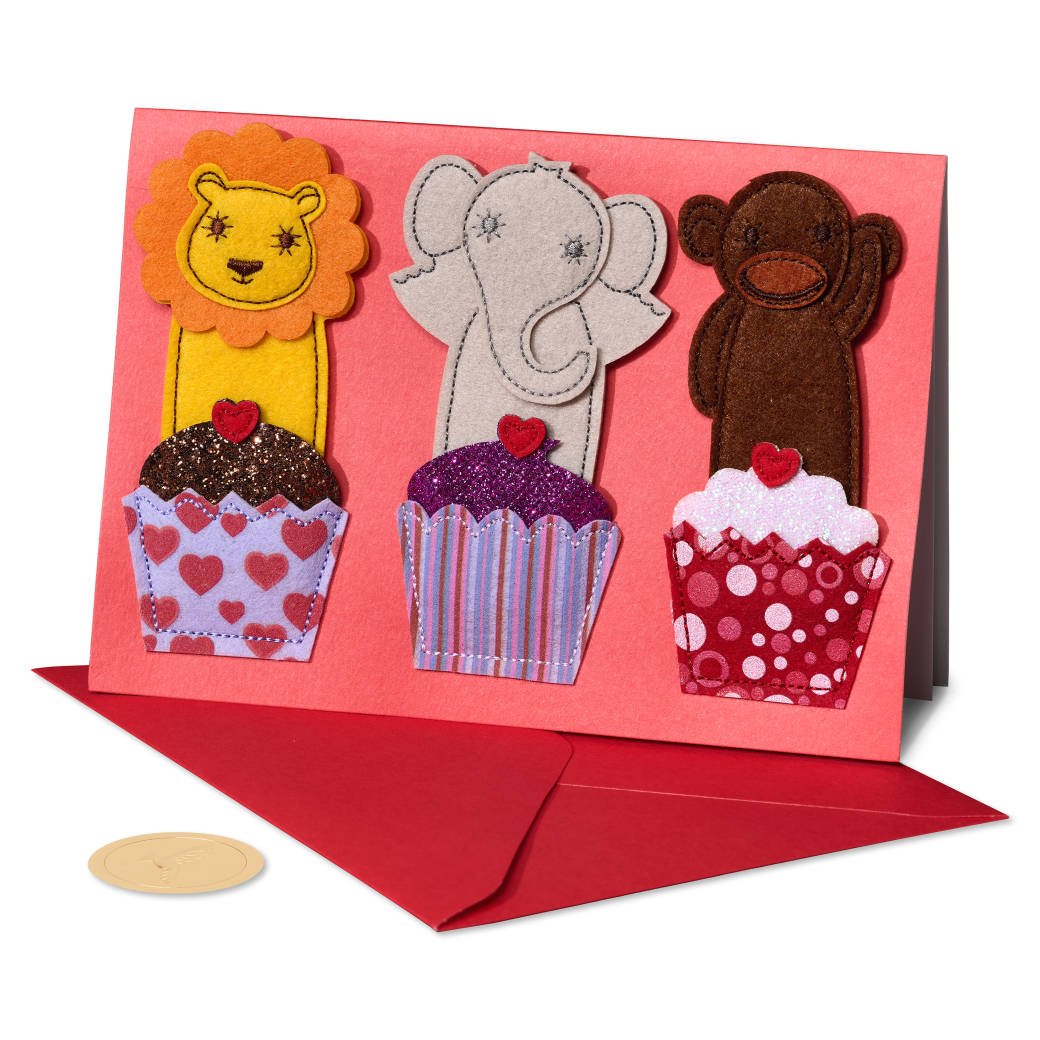 Filled With Fun Valentine's Day Greeting Card for Kids