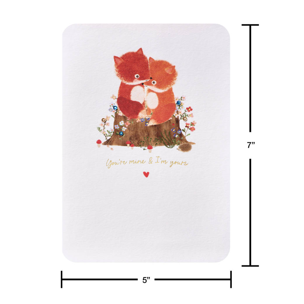 Love How That Sounds Valentines Day Greeting Card