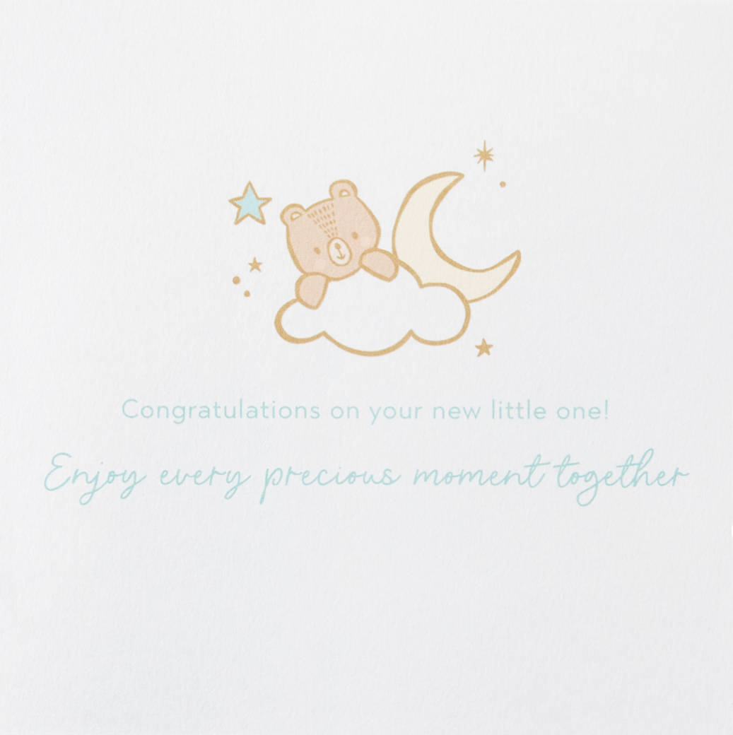 Every Precious Moment Together Baby Shower Greeting Card