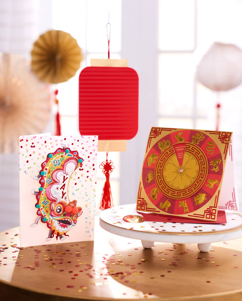 Zodiac Blank Lunar New Year Greeting Card Image 7