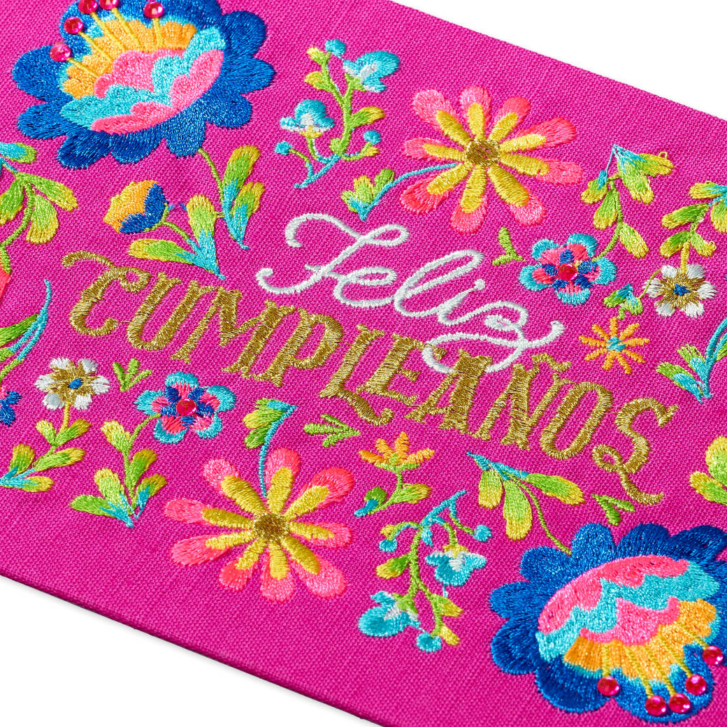 Feliz Cumpleaños Spanish Birthday Greeting Card Image 5