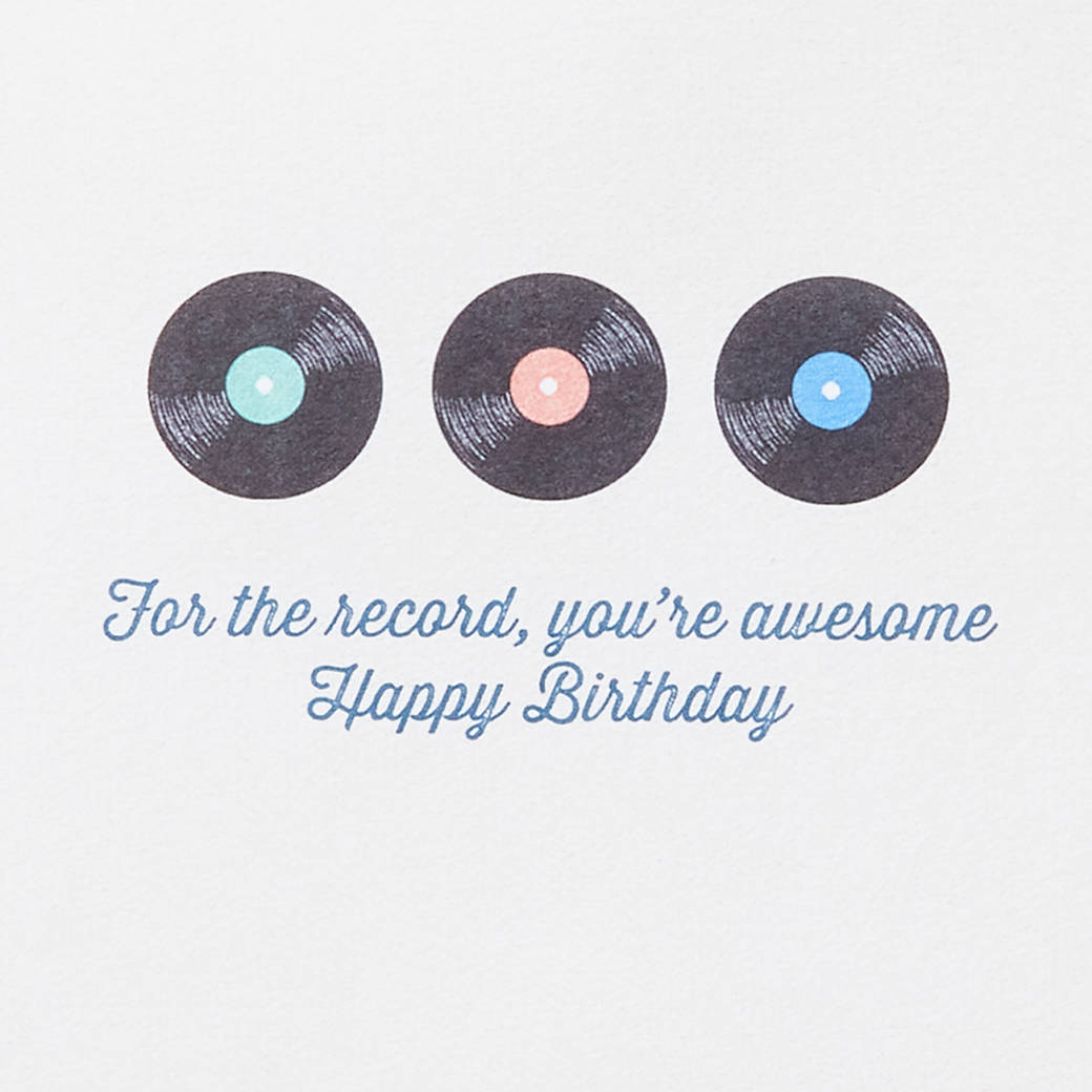 You're Awesome Birthday Greeting Card