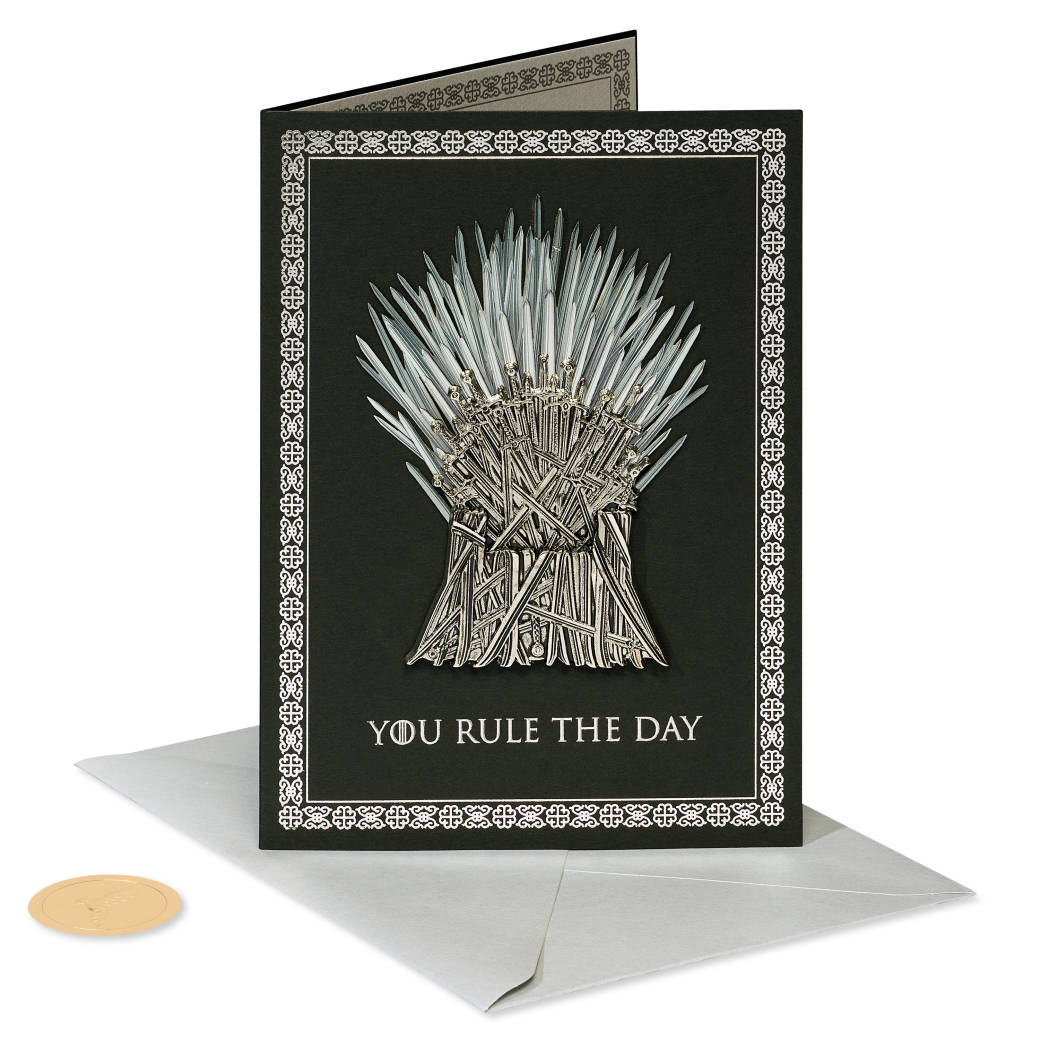 The Rightful Heir Game of Thrones Birthday Greeting Card