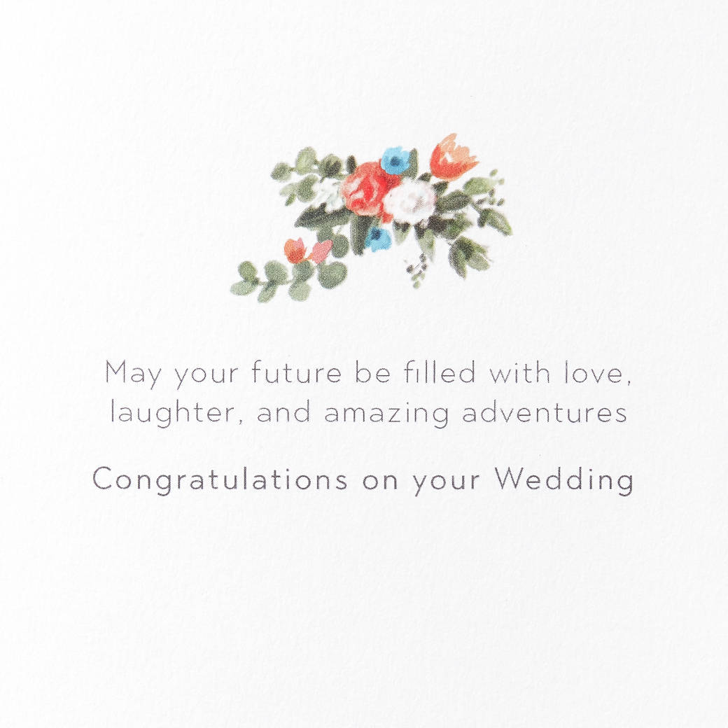 Amazing Adventures Wedding Greeting Card