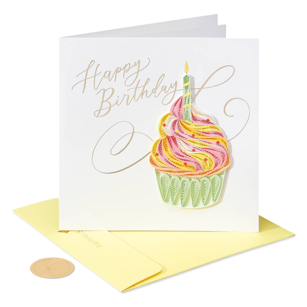 Cupcake Birthday Greeting Card