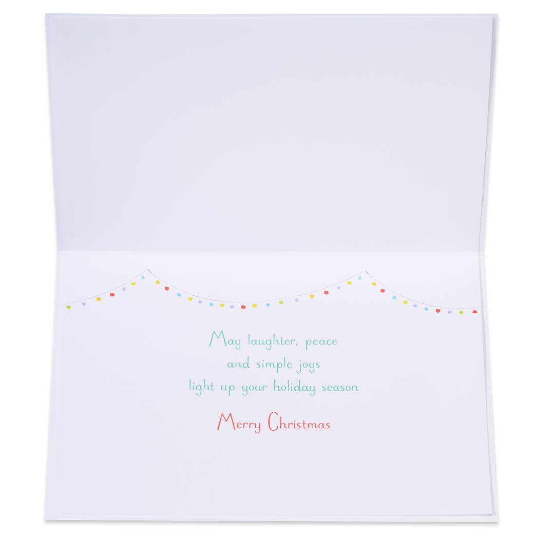 Simple Joys Christmas Greeting Card