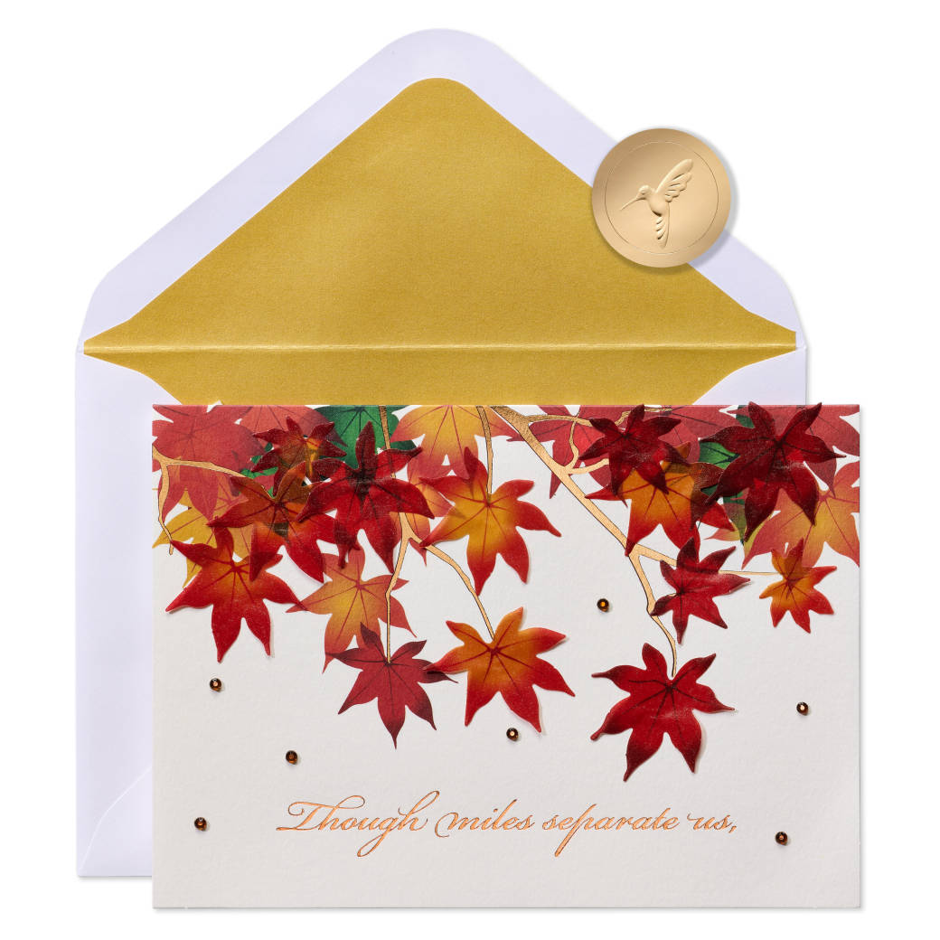 In Our Hearts Thanksgiving Greeting Card