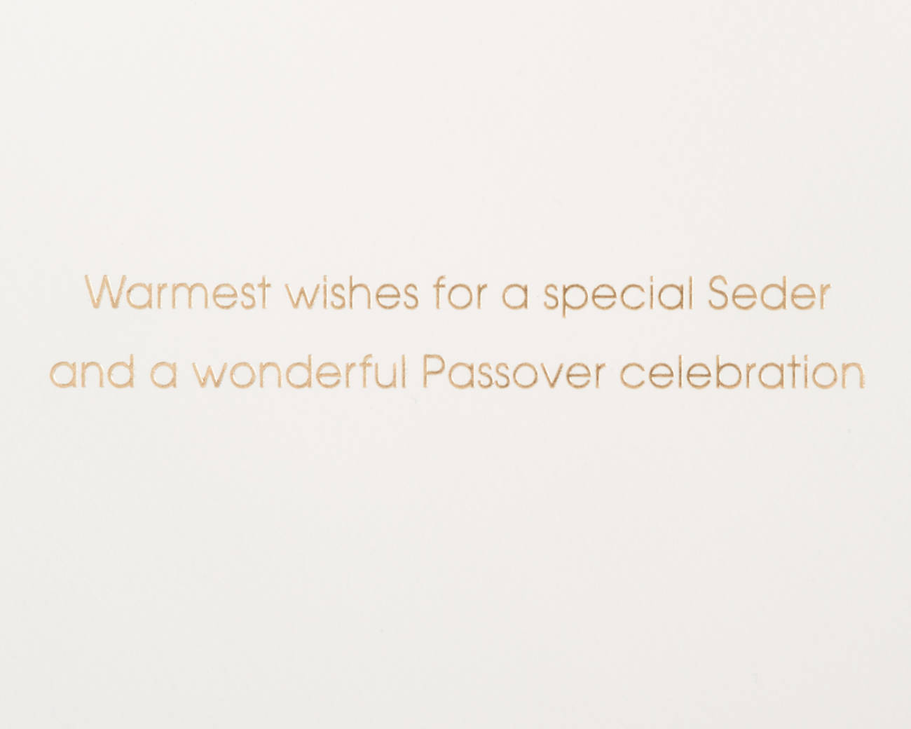 Warmest Wishes Passover Greeting Card Image 3