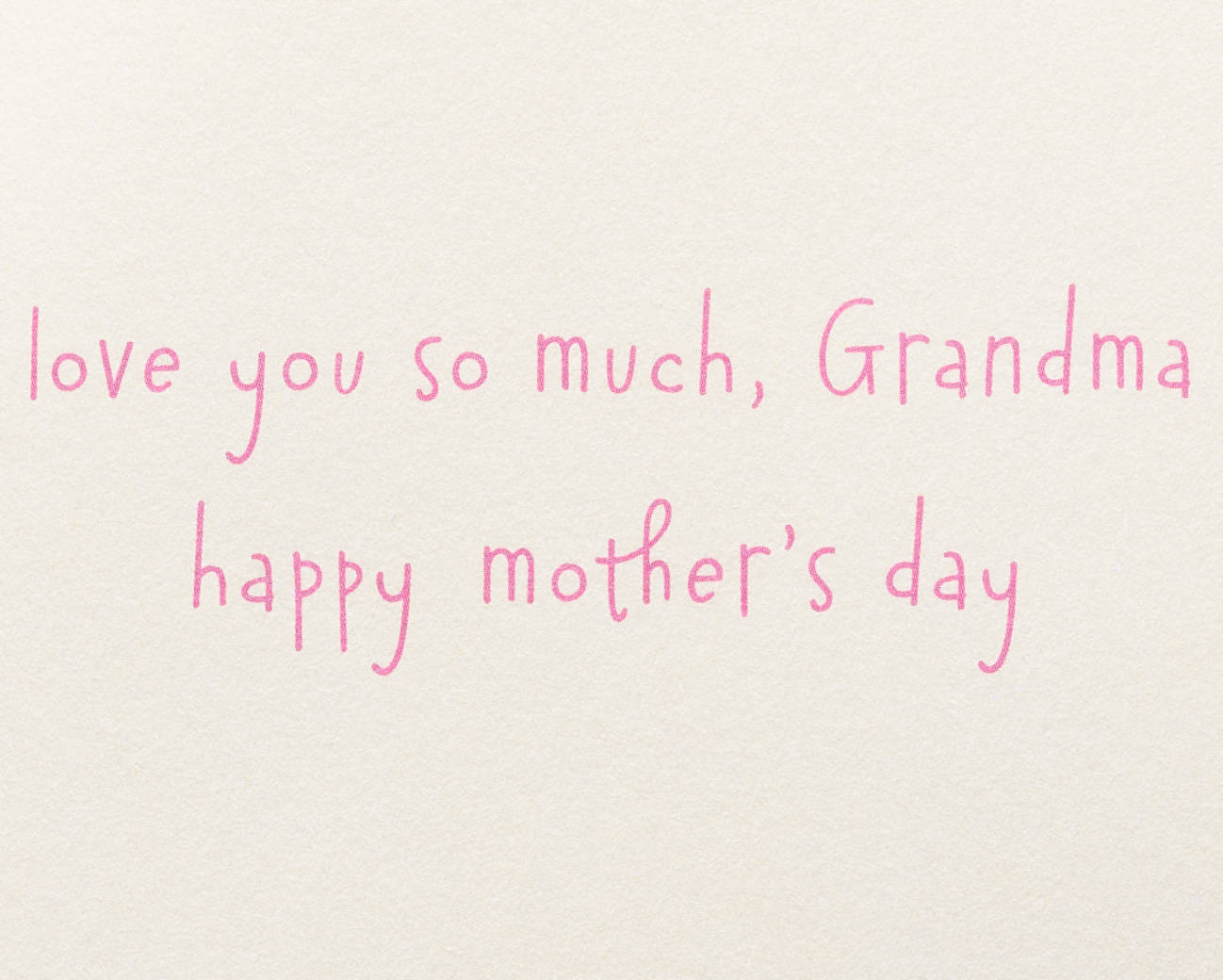 Love You So Much Mother's Day Greeting Card for Grandma image 3