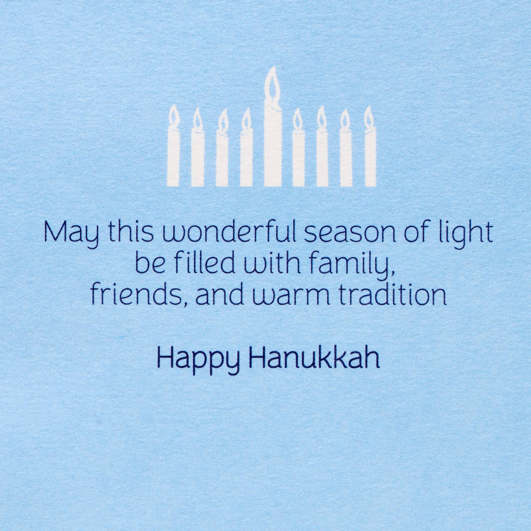 Season of Light Hanukkah Greeting Card