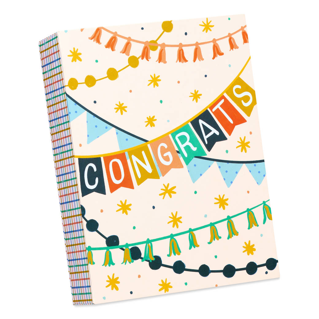 Congratulations Designs Graduation Cards Pack with Envelopes, 20-Count