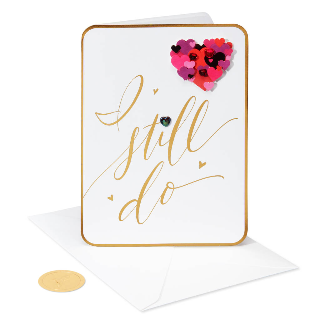 Now and Forever Anniversary Greeting Card