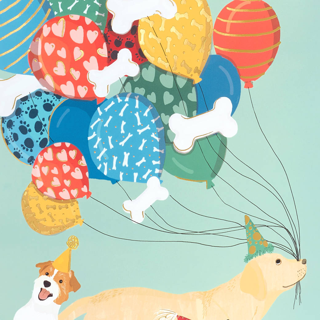 Dogs with Balloons 13