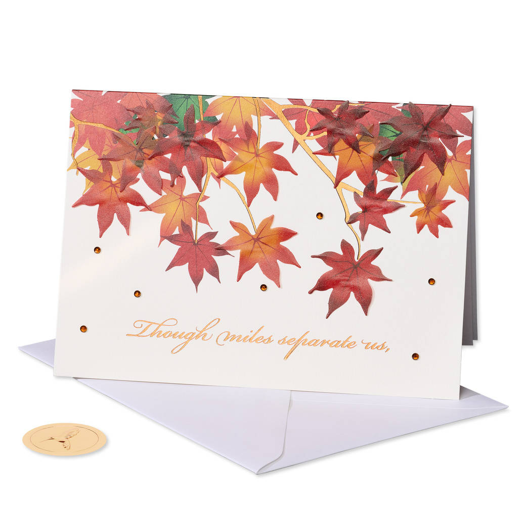 In Our Hearts Thanksgiving Greeting Card
