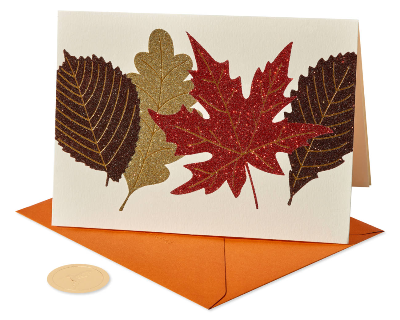 Fall Leaves Thanksgiving Greeting Card Image 4