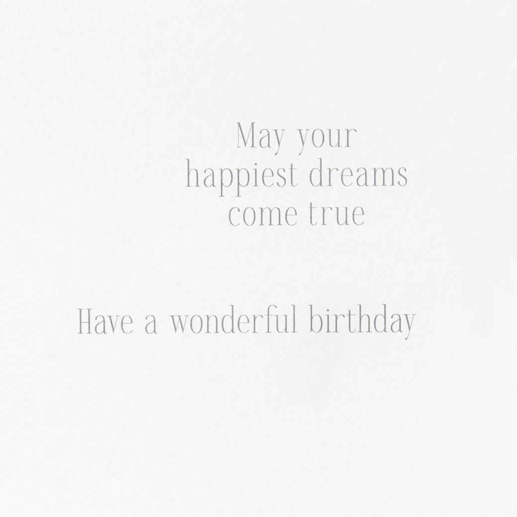 Dreams Come True Birthday Greeting Card