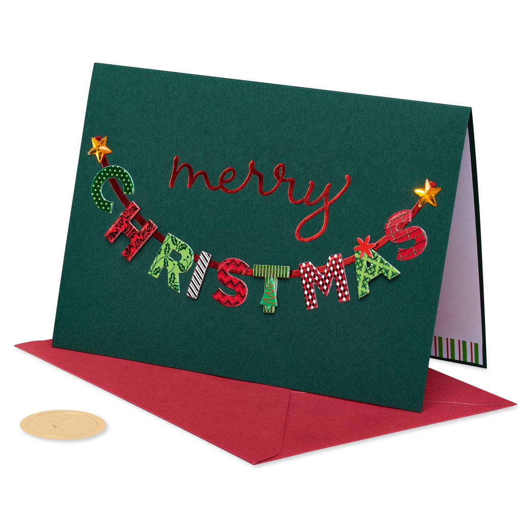 Wishing You a Happy and Festive Holiday Season Christmas Greeting Card