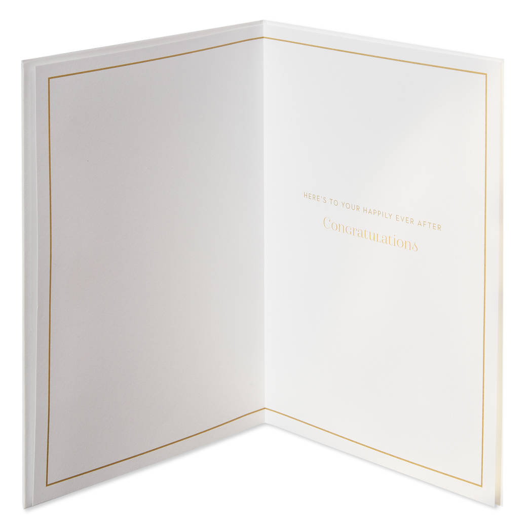 Happily Ever After Wedding Greeting Card