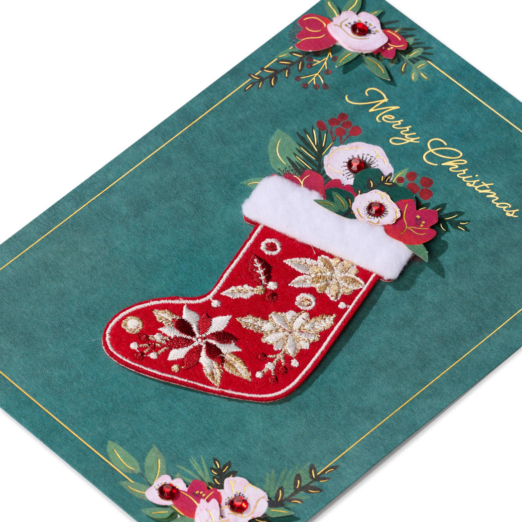 Wonderful Holiday Christmas Greeting Card