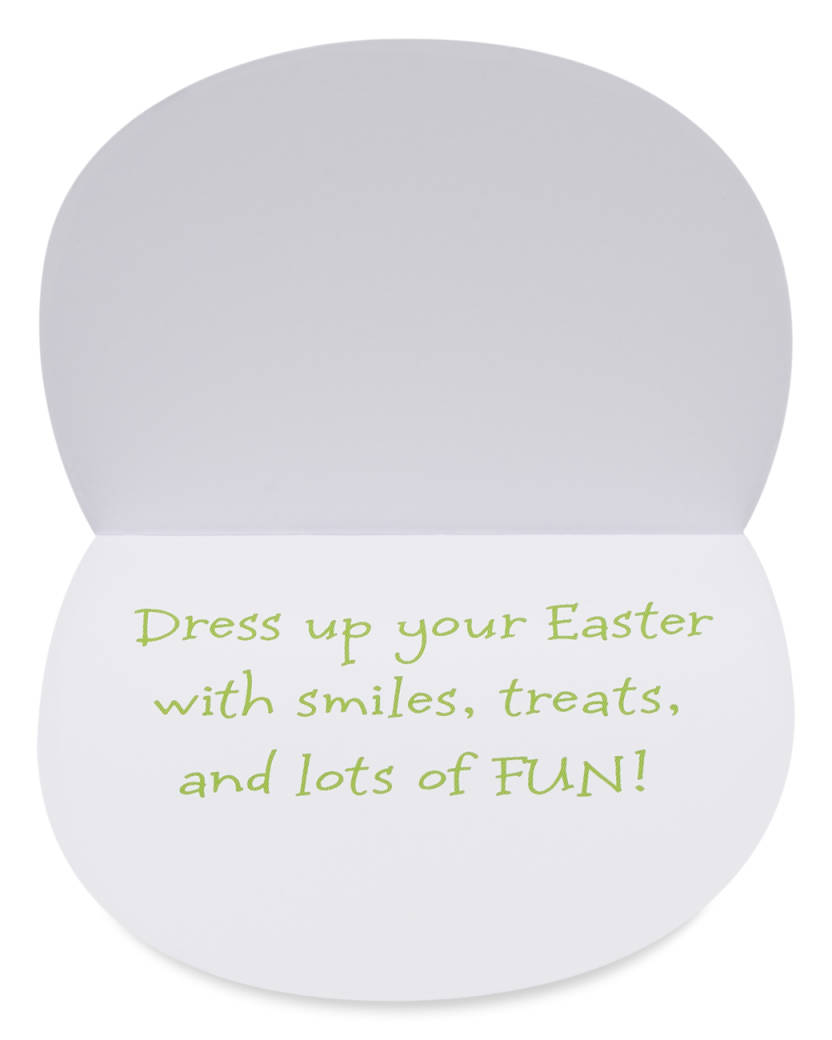 Dress Up Your Easter Greeting Card for with Mask Image 2