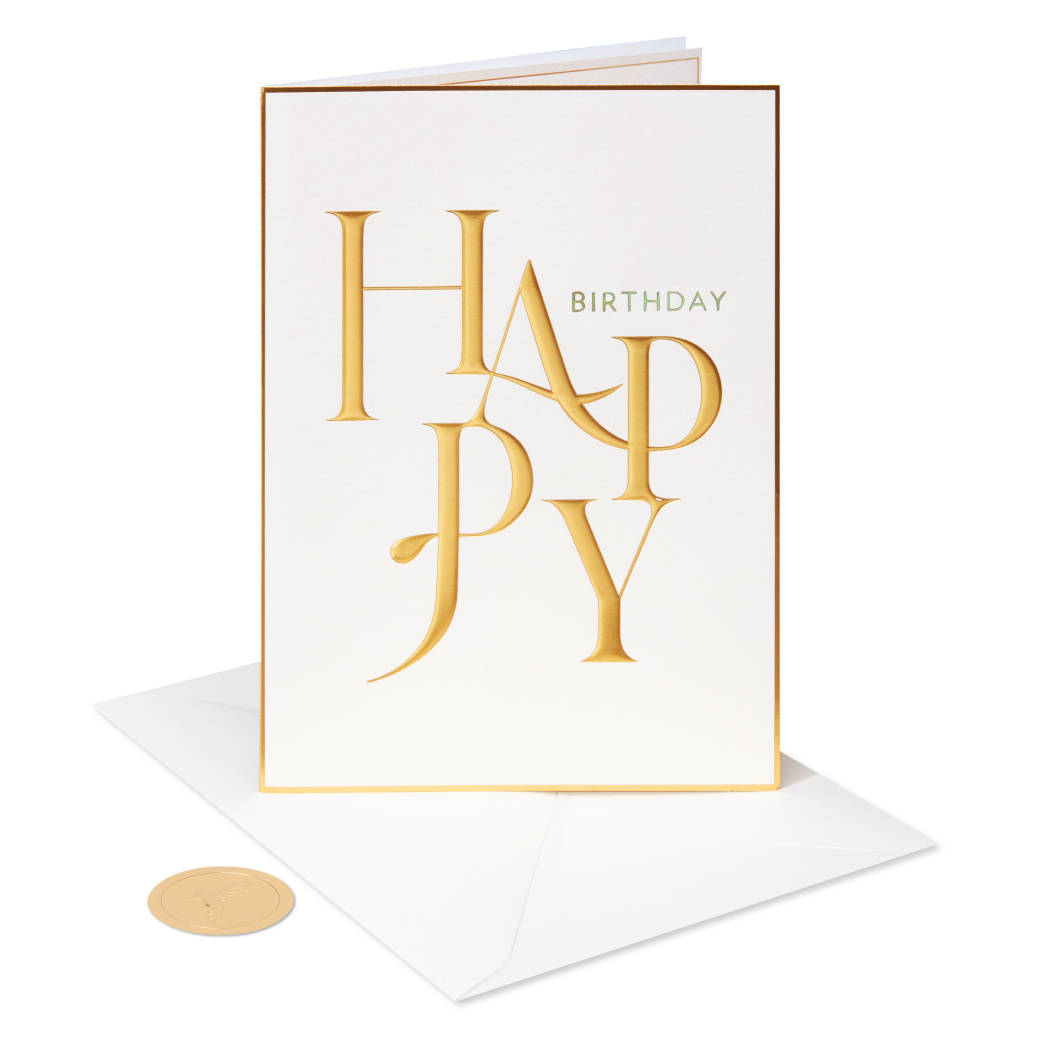 Great Things Birthday Greeting Card