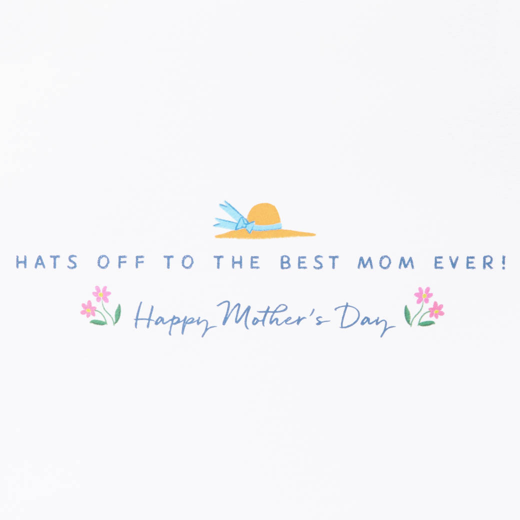 The Best Mom Ever Mother's Day Greeting Card Image 3