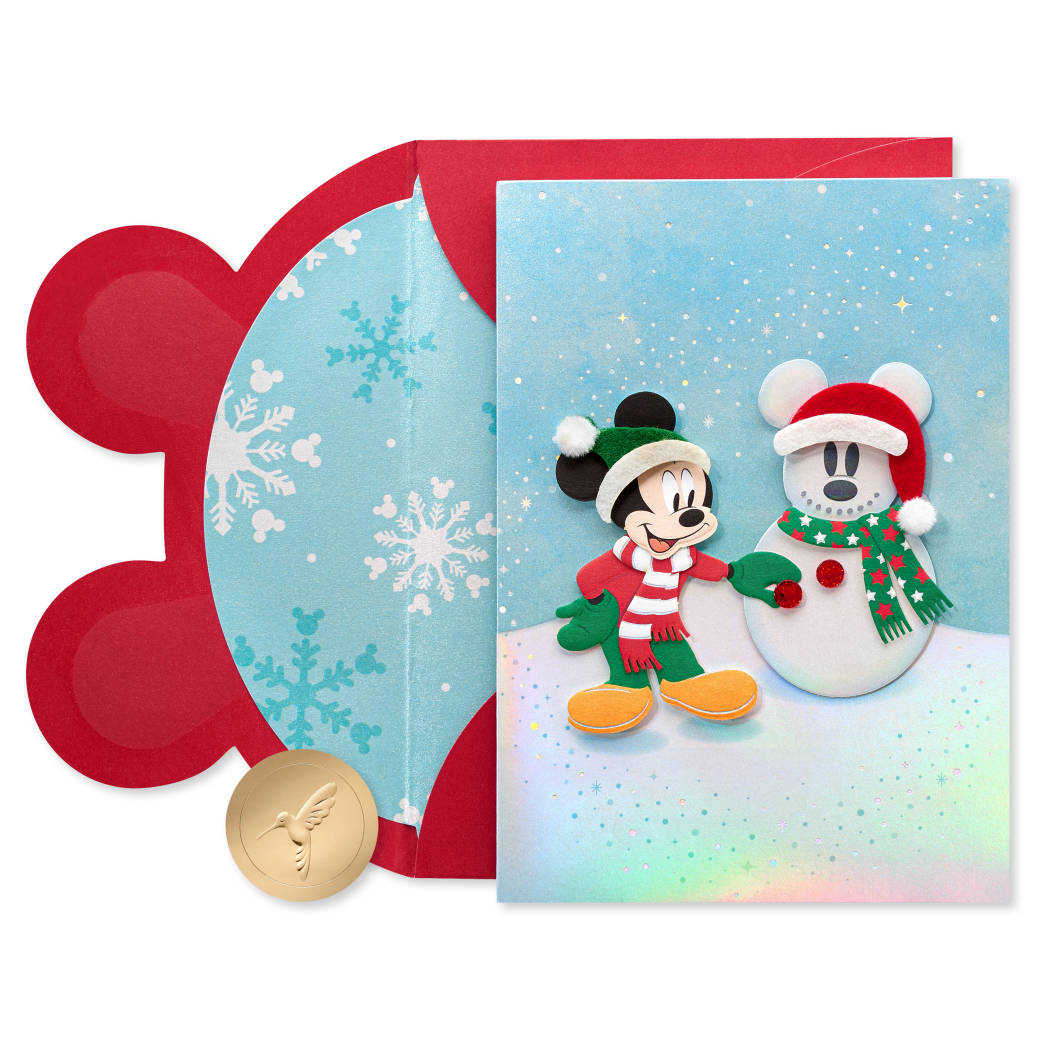 Merriest Season Ever Disney Christmas Greeting Card Image 1