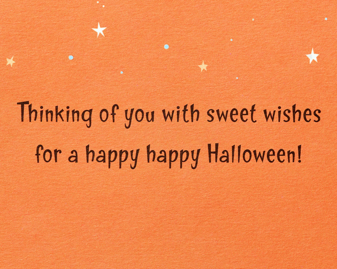 Sweet Wishes Halloween Greeting Card Image 3