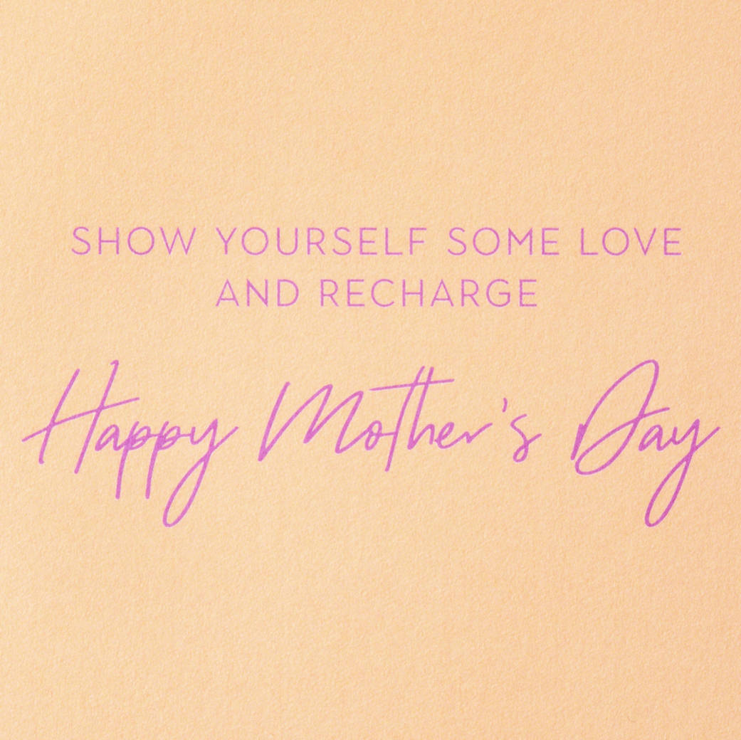 Show Yourself Some Love Mother's Day Greeting Card Image 3