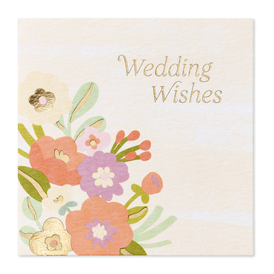 Overflow with Love Pop-Up Wedding Greeting Card