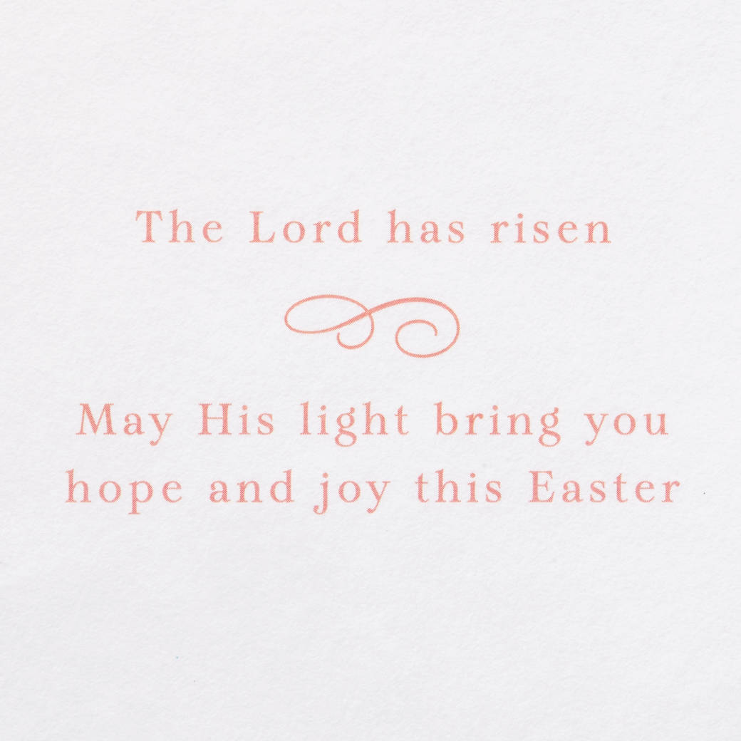 The Lord Has Risen Easter Greeting Card Image 3